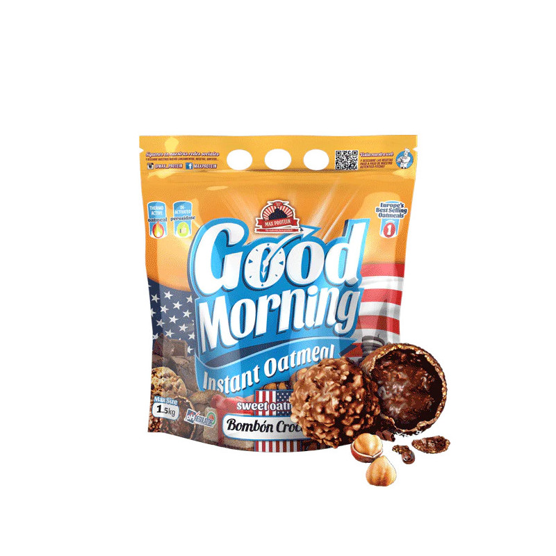 GOOD MORNING Instant Oatmeal: Desayuno Rápido, Saludable y Energético.