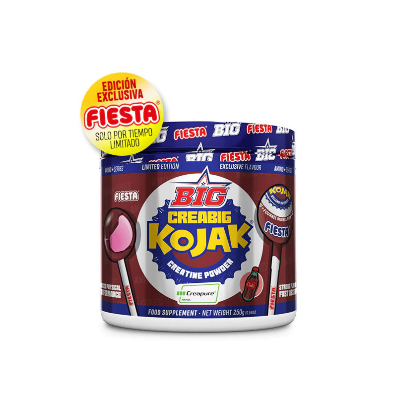 Compra CREABIG FIESTA - Creatina Sabor Kojak para Rendimiento Superior