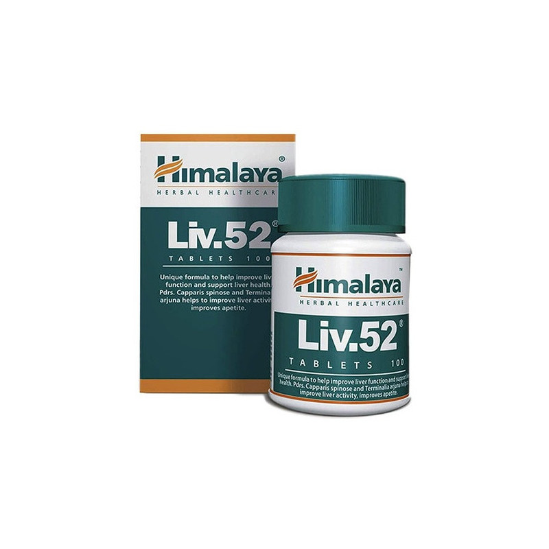 HIMALAYA LIV.52 - Suplemento Hepático Natural y Eficaz