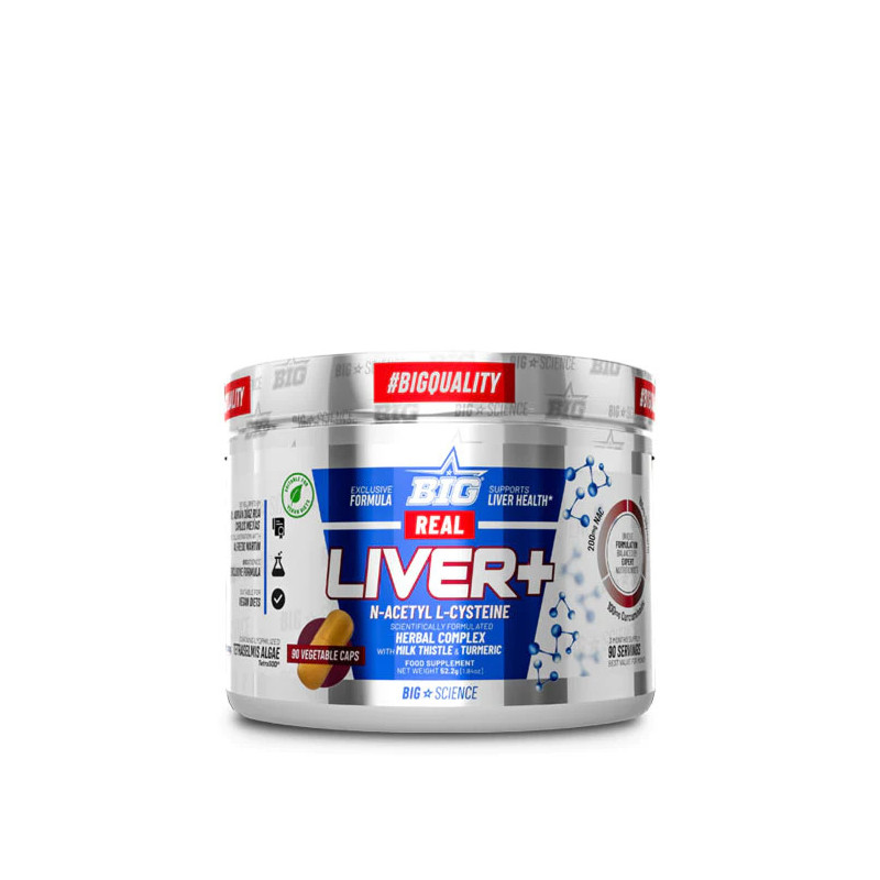 Real Liver+ | Suplemento para Desintoxicar y Fortalecer tu Hígado