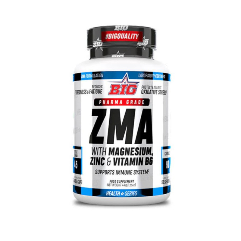 ZMA | Zinc, Magnesio y Vitamina B6 para Recuperación y Sueño