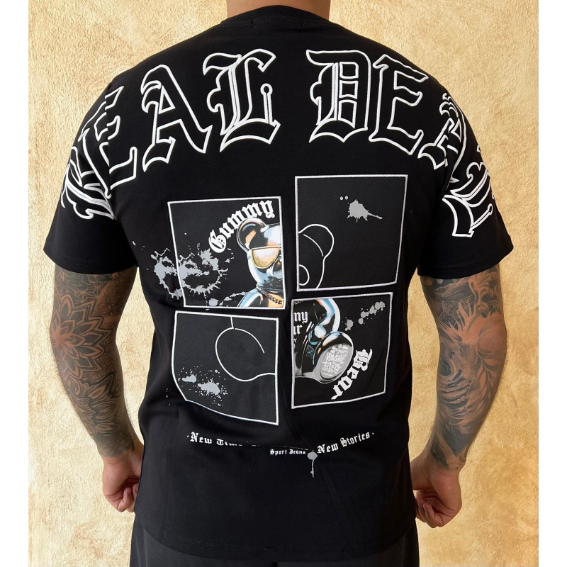 Camiseta Oversize REAL DEAL | Streetwear Sintético