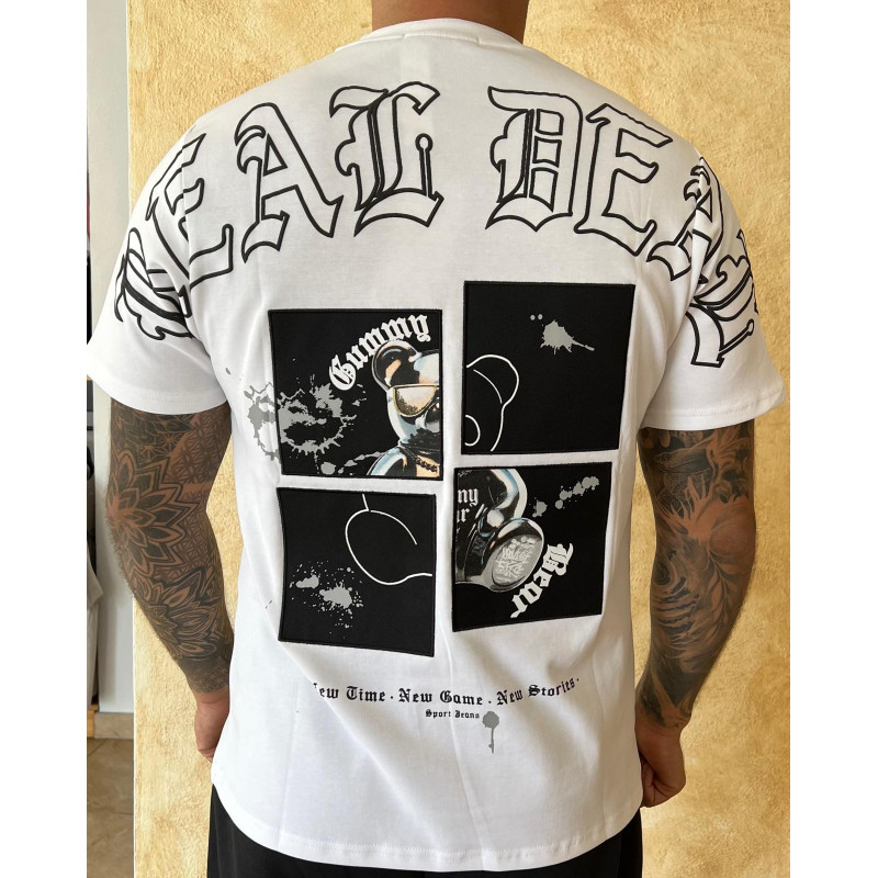 Camiseta Oversize REAL DEAL | Streetwear Sintético