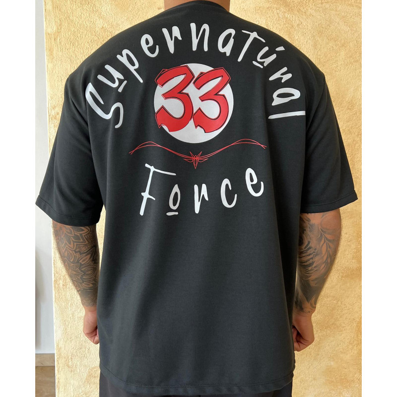 Camiseta Oversize Supernatural Force | Streetwear Urbano