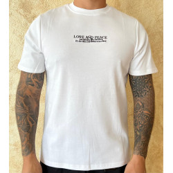 Camiseta Oversize LOVE AND PEACE | Streetwear con Mensaje