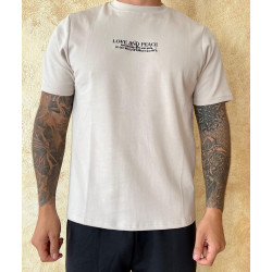 Camiseta Oversize LOVE AND PEACE | Streetwear con Mensaje